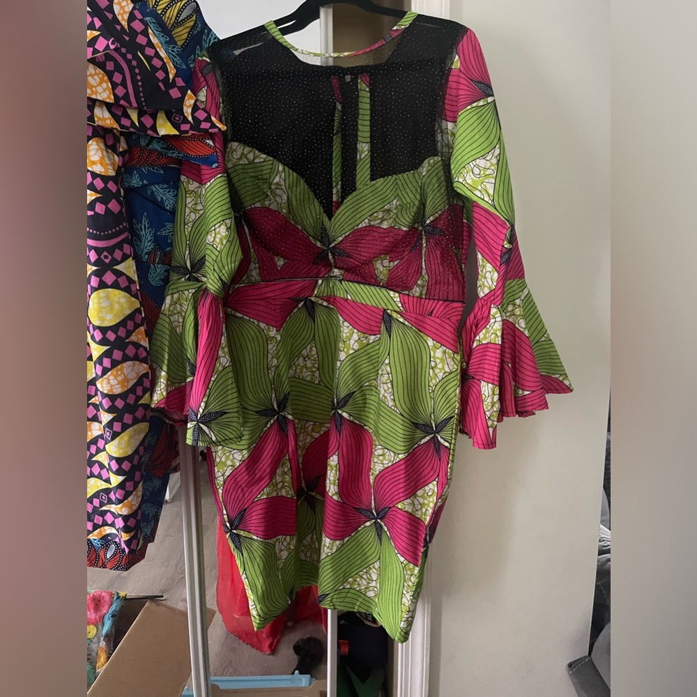 Beautiful African dress size 8 to 10